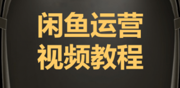 咸鱼运营与变现课程，教你从小白开始玩转闲鱼