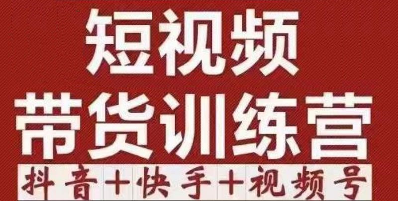 李鲆·短视频带货训练营（第12期），低投入、低风险、比较容易上手，收益巨大