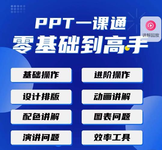 如何学习使用PPT教程视频-0基础到高手